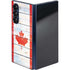 Canada Flag Light Wood Galaxy Z Fold6 Skin